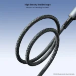 XUNDD XDDC-033 60W USB-C to USB-C Data Cable Aluminum Alloy Braided - Image 2
