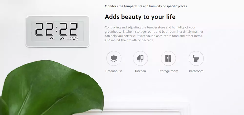 Xiaomi Temperature and Humidity Meter