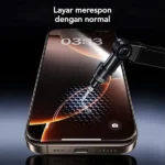 Xundd iPhone 16 Pro / 16 Pro Max Easy Quick-Fit Anti Gores HD Clear Tempered Glass