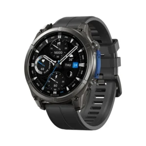 Specifications Brand: Zeblaze Model: VIBE 8 Display: 1.43" Ultra HD AMOLED Resolution: 466 x 466 pixels Battery: 500mAh Battery Life (Typical): Up to 30 days Water Resistance: 5 ATM & IP69K Body Material: 316L Stainless Steel Glass Material: Sapphire Connectivity: Bluetooth 5.3 Compatibility: Android 5.0+, iOS 10.0+