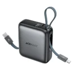 ACEFAST M23 10000mAh 22.5W Fast Charging Power Bank Built-In Dual Cables
