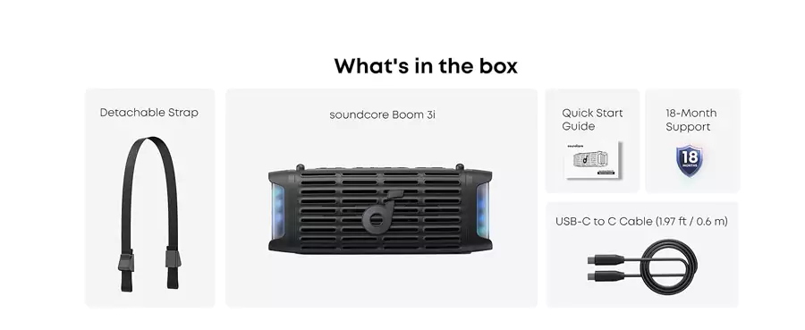 SoundCore Boom 3i