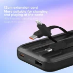 Baseus Comet Series Triple Cable 22.5w 20000mah Powerbank