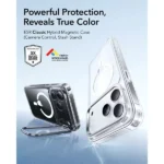 ESR iPhone 17 Pro / iPhone 17 Pro Max Classic Hybrid Magnetic Case (Camera Control, Stash Stand) - Image 3