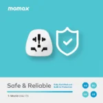 MOMAX UA13 2500W 1-World Global Adapter Socket