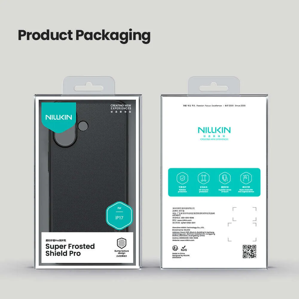 Nillkin iPhone 17 Super Frosted Shield Pro Matte Case