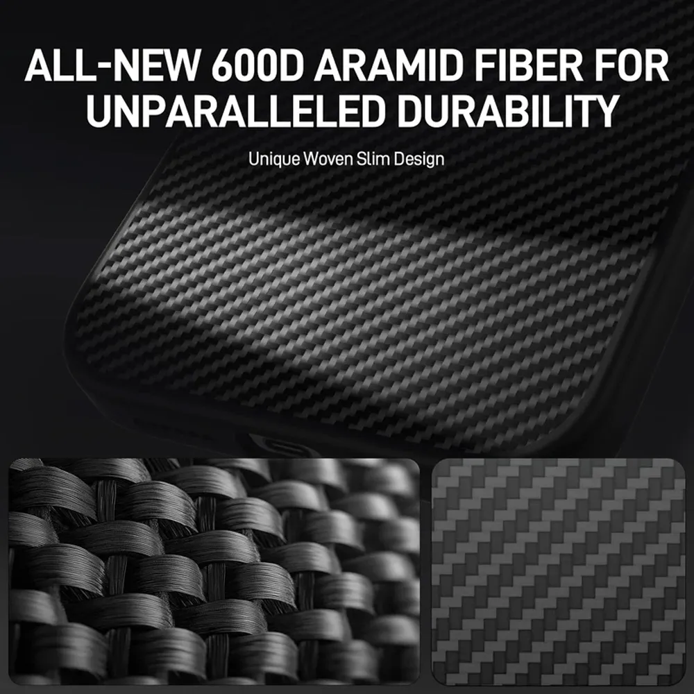 RAPTIC Samsung Galaxy S25 Ultra Aramid Case - Aramid 600D