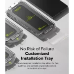 Ringke Samsung Galaxy S25 Ultra Easy Slide Tempered Glass Screen Protector (2-Pack) - Image 3