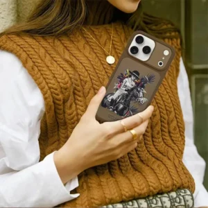 Santa Barbara iPhone 17 Pro Max Cedric Series Leather Case