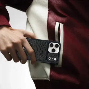 Santa Barbara iPhone 17 Pro Max KNIGHT Series Leather Case
