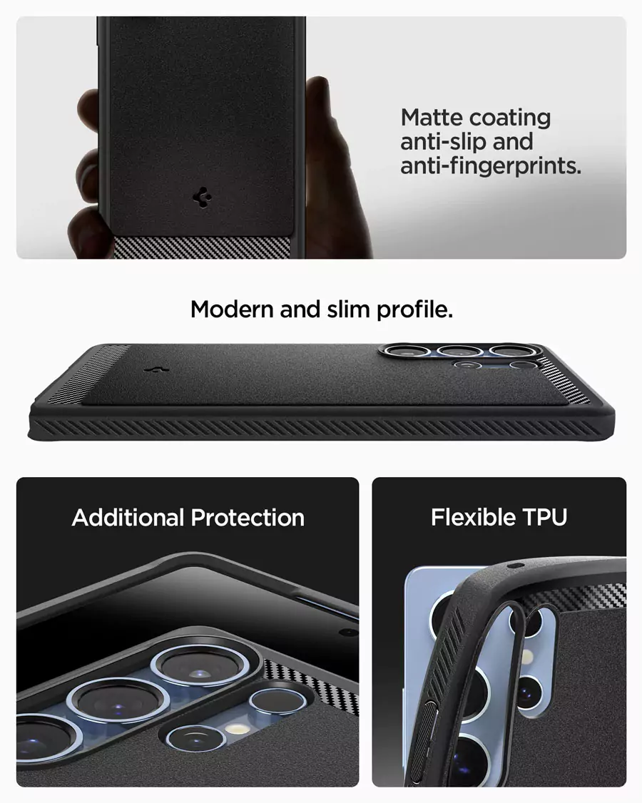 Spigen Galaxy S25 Ultra Case Rugged Armor Case (MagFit)
