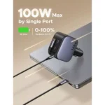 UGREEN Nexode Car Charger 145W with Retractable USB-C Cable - Image 2