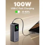 UGREEN Nexode Power Bank 20000mAh 165W with Retractable USB-C Cable