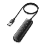 UGREEN USB Hub 4 Ports USB Adapter USB 3.0 Data Transfer Converter 0.5m (20486)