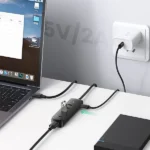 UGREEN USB Hub 4 Ports USB Adapter USB 3.0 Data Transfer Converter 0.5m (20486)